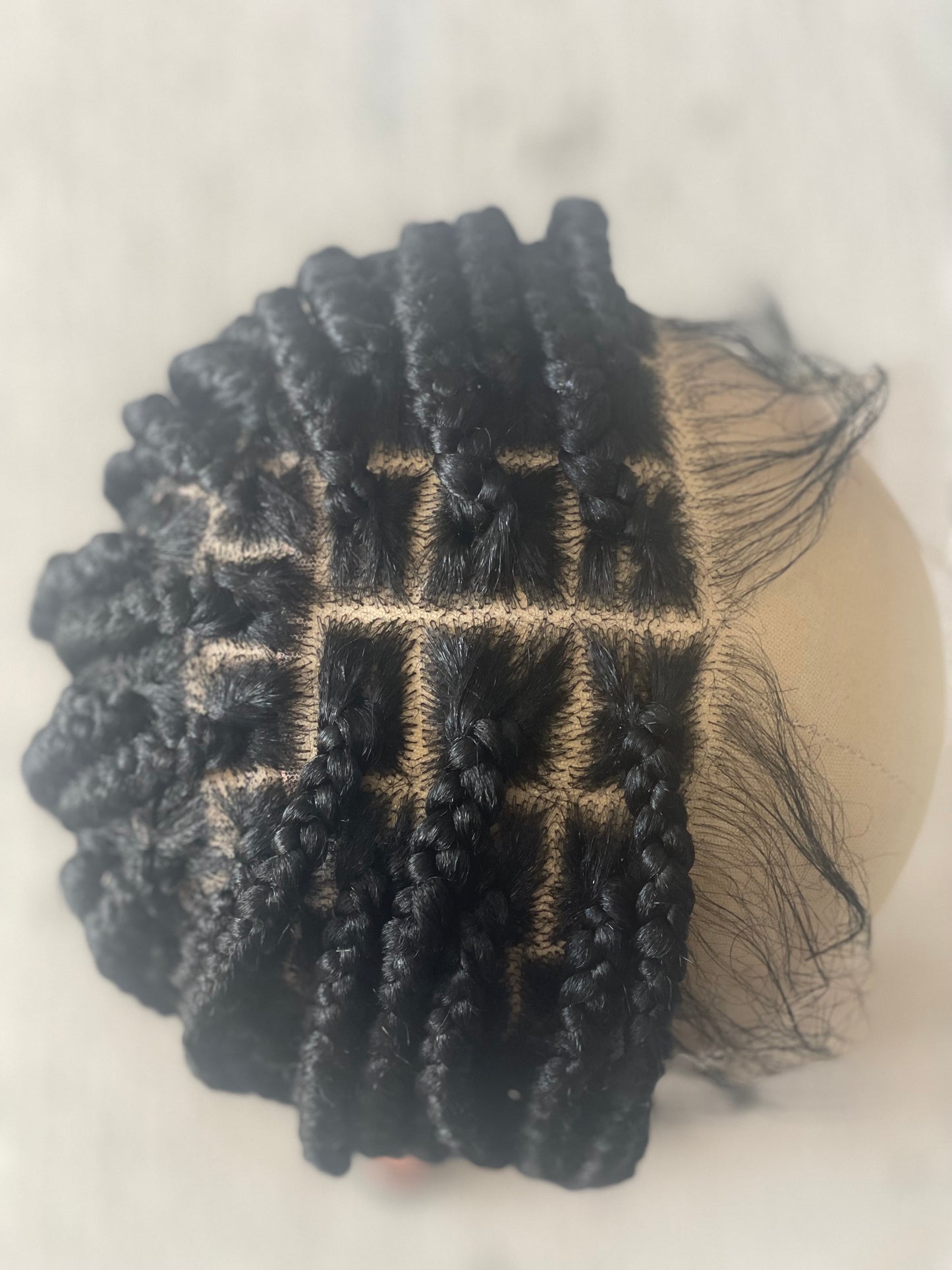 Full lace braided wig