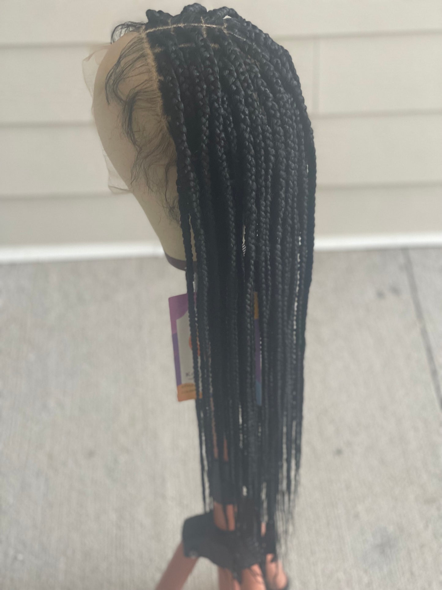 Full lace braided wig