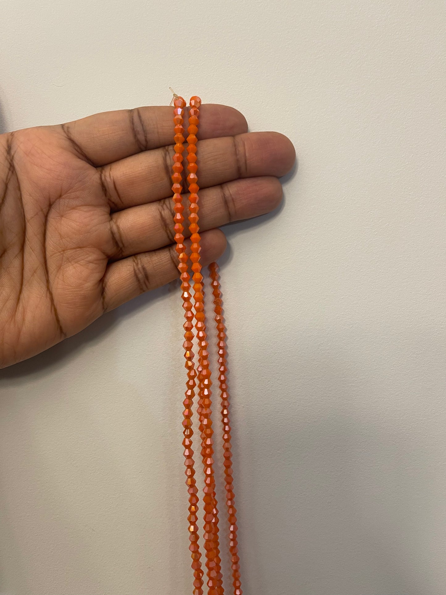Solid color stretch waist beads