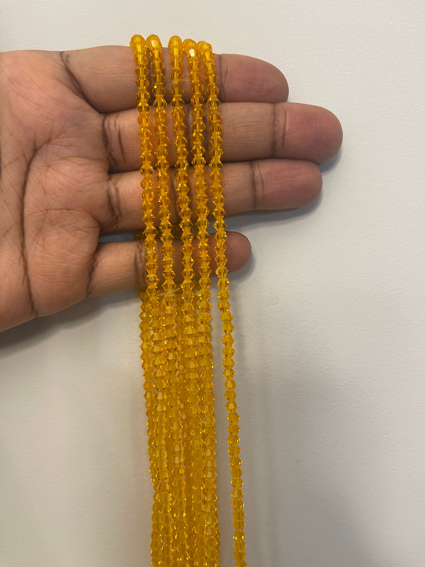 Solid color stretch waist beads
